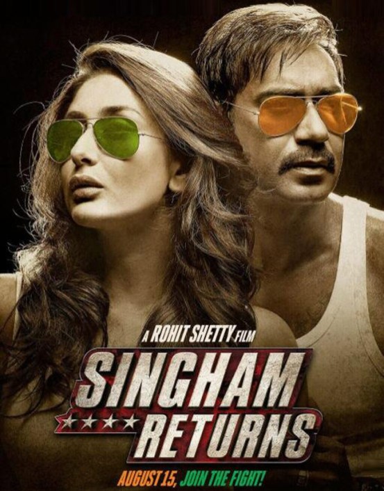 Singham Returns First Look Posters Photos – Latest 2014 Images - Chinki  Pinki