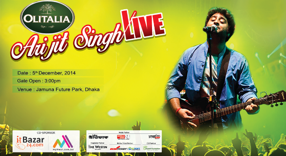Arijit Singh Live In Concert Dhaka - December 2014 at Jamuna Future Park