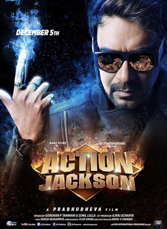 Ajay Devgan in Action Jackson 2014 Poster Photo