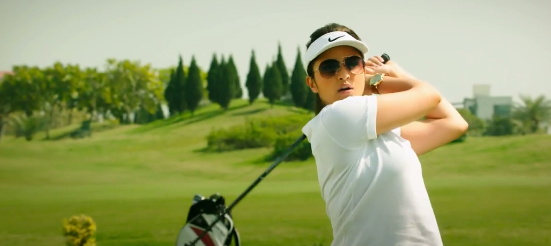 Bollywood Actress Parineeti Chopra Rare Pics in Sporty Look - Plays Golf in KILL DIL Film