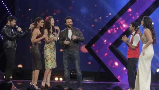 Happy Ending Promotions on India’s Raw Star Set