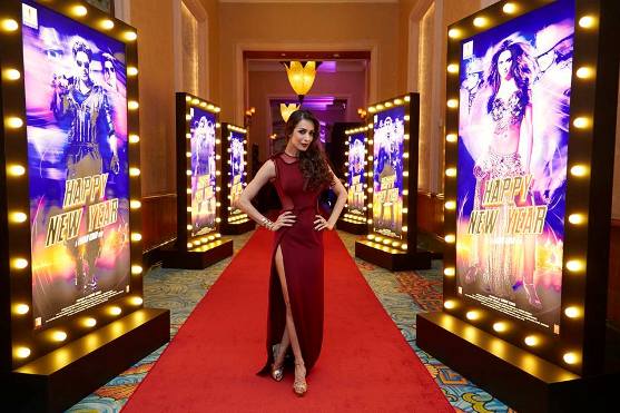 Malaika Arora Khan in Dubai at HAPPY NEW YEAR Movie Grand Premiere