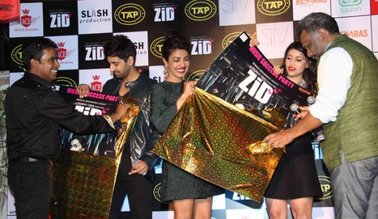 Priyanka Chopra at Music Suceess Party of ZID Movie