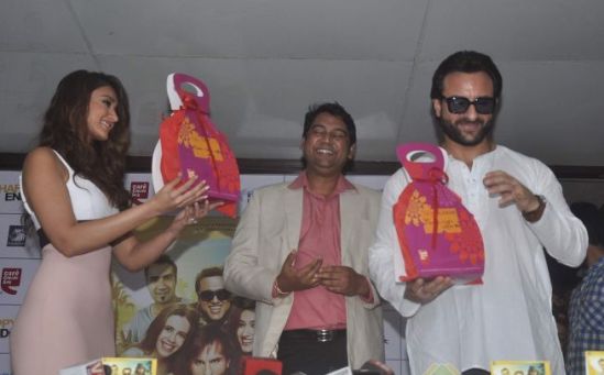 Saif Ali Khan and Ileana D’Cruz promoting Happy Ending at CCD