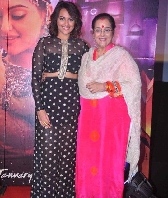 Sonakshi Sinha with her Mother