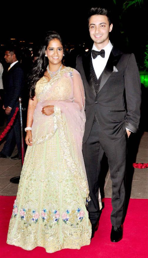 Arpita Khan and Aayush Sharma Grand Wedding Reception Latest Photos 