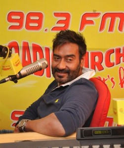 Action Jackson Promotions Pics at Radio Mirchi Studio in Mumbai