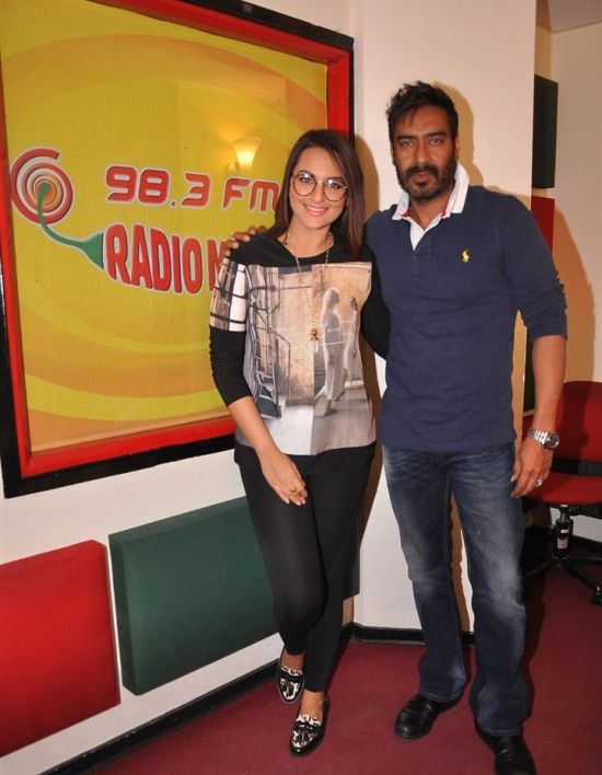 Ajay Devgan and Sonakshi Sinha’s Latest Pics from Action Jackson