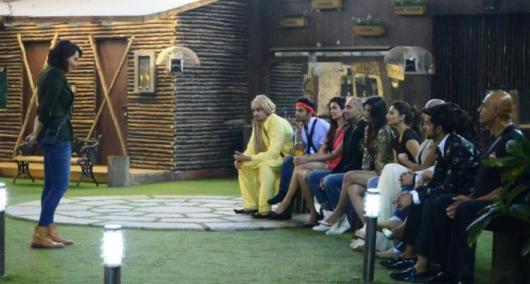 Sonakshi Sinha in Bigg Boss 8 for promotion Action Jackson