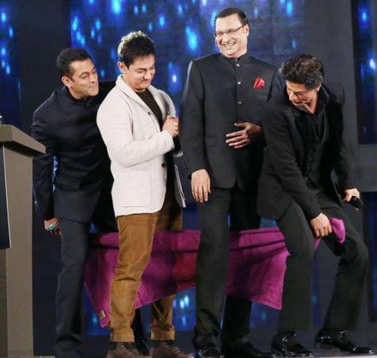 Three Khan of Bollywood at Aap Ki adalat