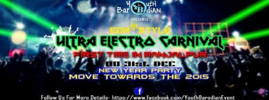 Young Barodian presents Ultra Electro Carnival New Year party in Vadodara