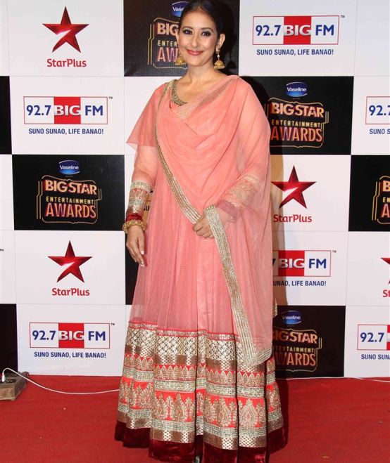 Manisha Koirala at Big Star Entertainment Awards 2014