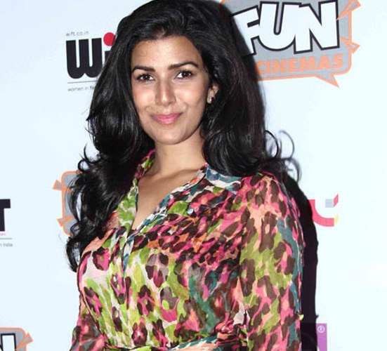 Nimrat Kaur Printed One Piece at The World Before Her Special Screening