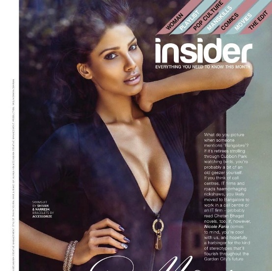 Nicole Faria in Bikini Pics for GQ India Magazine May 2014 Issue 