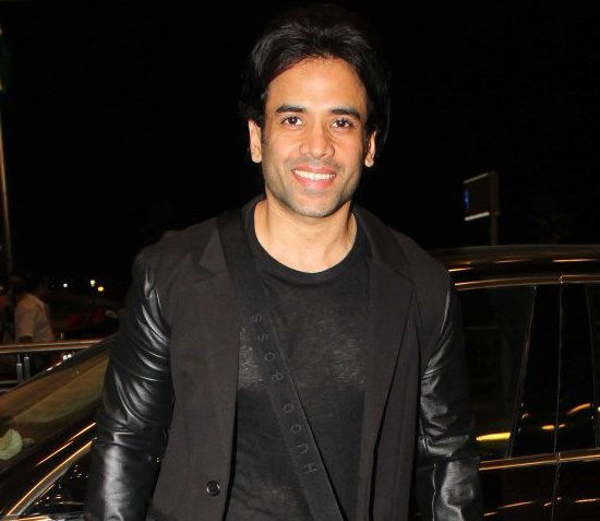 Tusshar Kapoor is leaving for 15th IIFA awards 2014. Tusshar Kapoor is so excited to attain this awards Night. You also look Tusshar Kapoor at Mumbai airport before boarding their long haul flights. Tusshar Kapoor was looking cool in Black Leather Jacket with his smiley Face. Tusshar Kapoor is smiles as she leaves for to attain amazing 15th IIFA event Night. A host of Bollywood celebrities including Deepika Padukone, Priyanka Chopra, Riteish Deshmukh and Javed Akhtar among others arrived in Tampa Bay, to take part in the 15th edition of International Indian Film Academy Awards 2014.