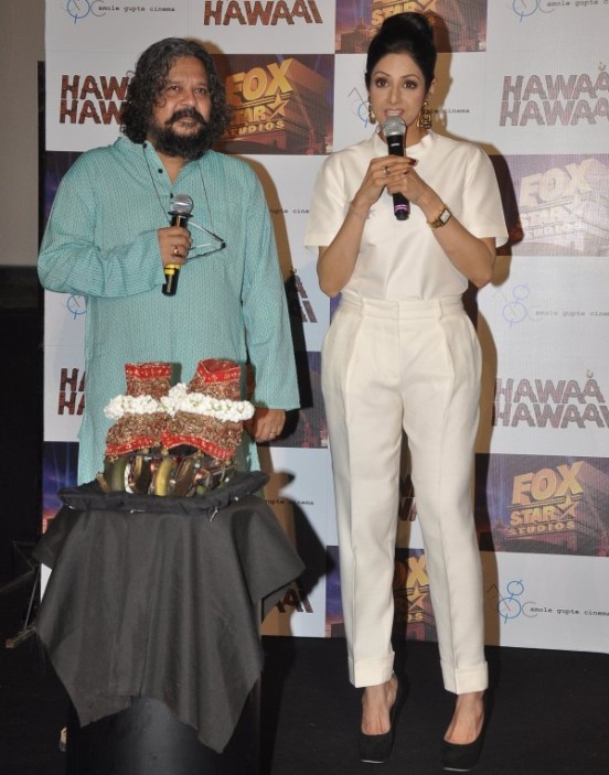 Sridevi First Look of film Hawa Hawaai in Mumbai Photos