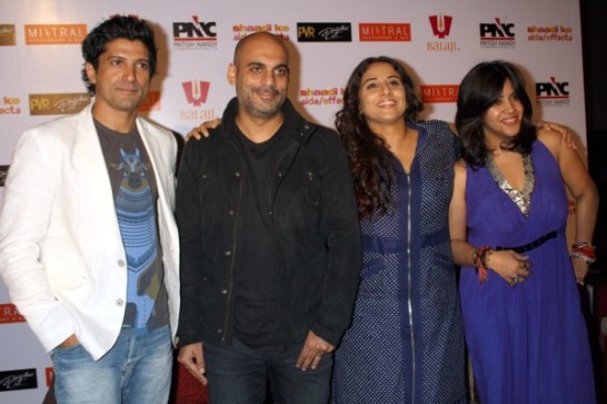 Vidya Balan in Delhi for Promotion of Shaadi Ke Side Effects Movie 2014