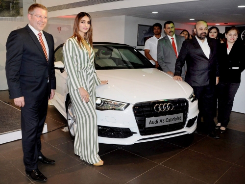 Actress Ileana D'Cruz Launch Audi Showroom in Guwahati 