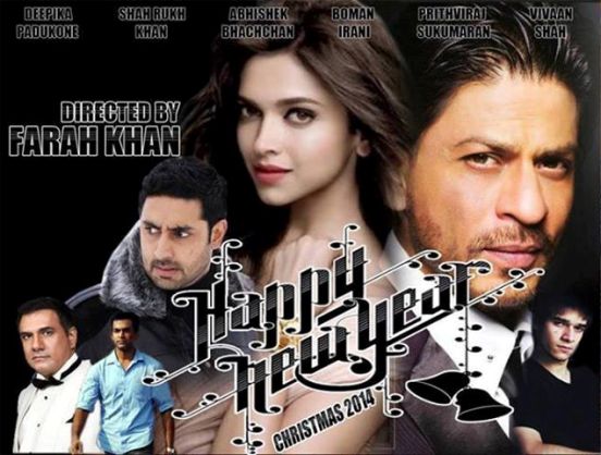 HAPPY NEW YEAR 2014 Hindi Movie Star Cast and Crew - Leading Actor Actress Name of Bollywood Film HAPPY NEW YEAR