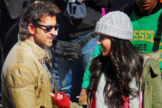 Katrina Kaif and Hrithik Roshan In Shimla for Bang Bang Movie Shooting