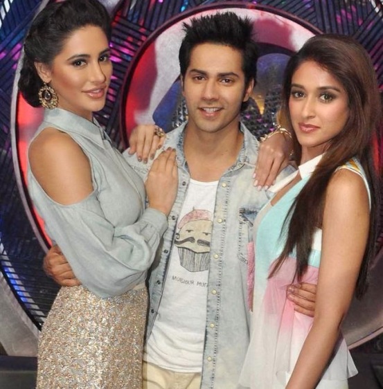 Main Tera Hero Movie Promotion on the Sets of Boogie Woogie