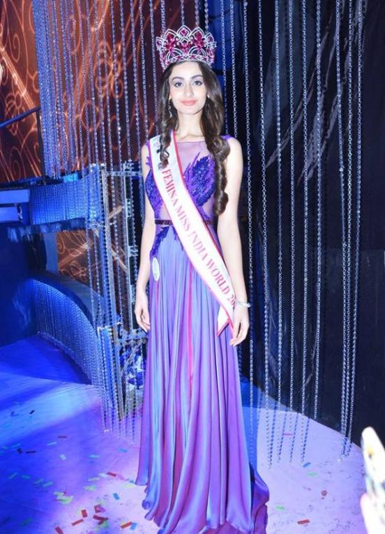 FBB Femina Miss India 2015 Winner Aditi Arya Wins Crown Recent Images	