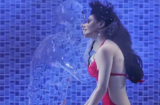 Amyra Dastur in Red Bikini Images – Hot Mr. X Movie Photos