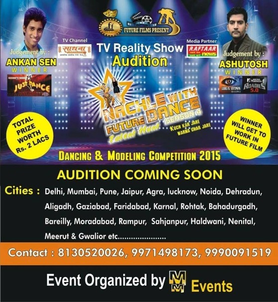 Nachle with Future Dance Talent Hunt Season 4 – Dancing & Modeling Competition 2015