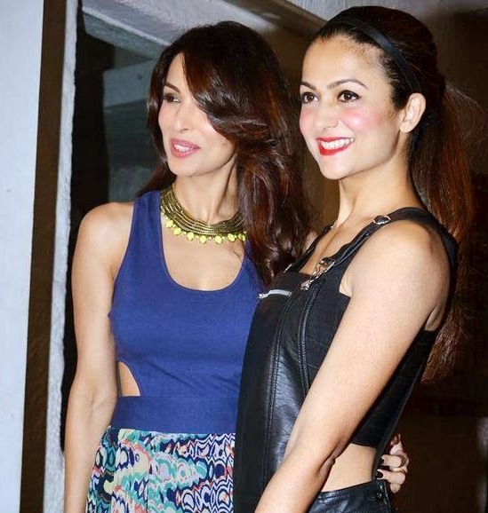 Bollywood Actress and Sexy Sisters Malaika and Amrita Arora for THE CLOSET Label in MUMBAI