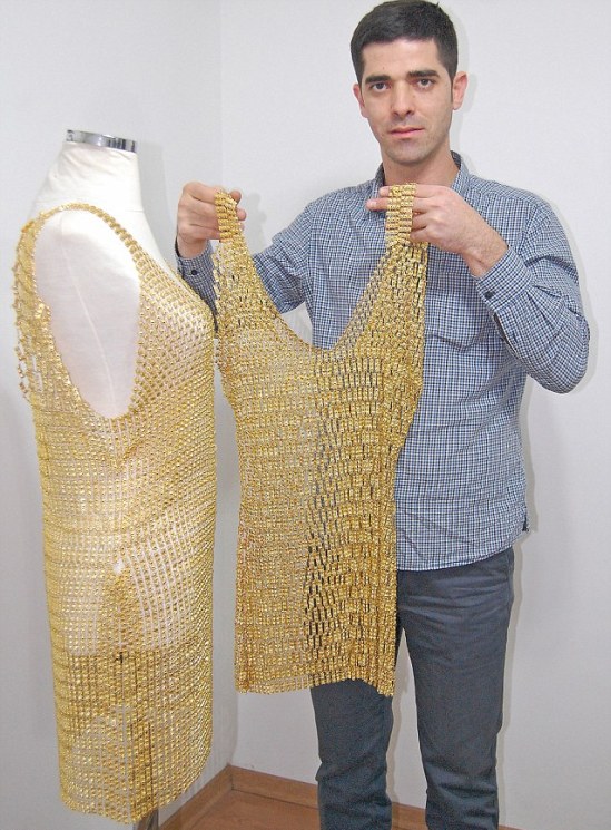 Pictures of Short Gold Dresses Designed Turkish Gold Designer   