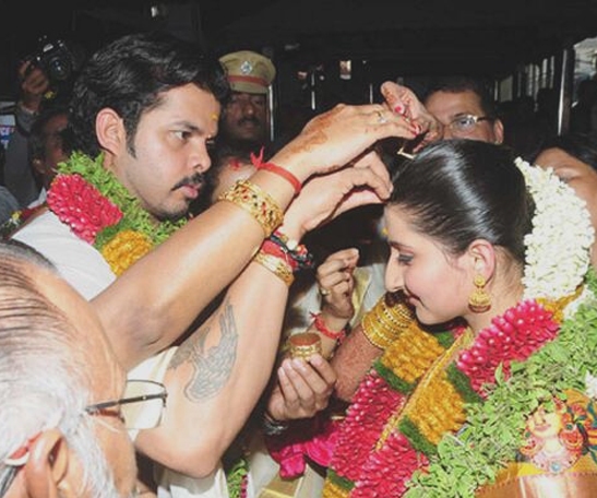 Sreesanth Marriage To Jaipur Princess Bhuvaneshwari Kumari Photos