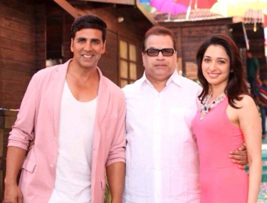 Tamanna Bhatia And Akshay Kumar in Its Entertainment Movie Photos