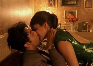 Anushka Sharma and Ranbir Kapoor Hot Kissing Scene – Bold Lip Lock Kiss Photos from Bombay Velvet 2015 Film