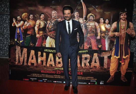 Anil Kapoor at Trailer Launch of Animated Film Mahabharat - Chinki Pinki