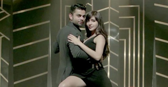Anushka Sharma and Virat Kohli Dance In Clear Shampoo Ad Images