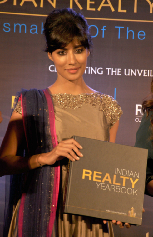 Chitrangada Singh in Anarkali Dress Churidar Suits at Real Estate Award – Indian Realty Awards 2013