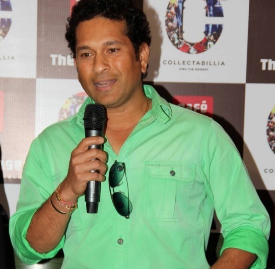 Sachin Tendulkar at the Promotion of Cafe Coffee Day