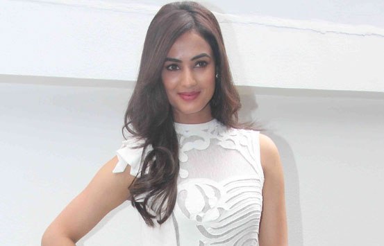 Sonal Chauhan in White Short Dress at Nishka Lulla and Dhruv Mehra Wedding Brunch Party
