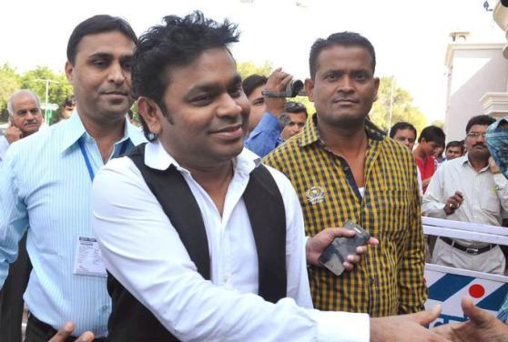 A R Rahman in Nita Ambani Birthday celebration event at Jodhpur