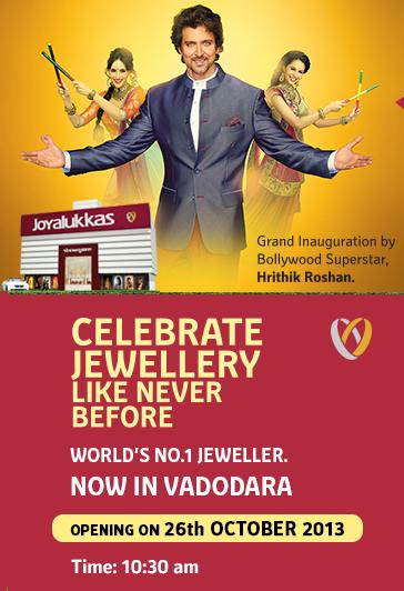 Hrithik Roshan in Vadodara Baroda for Joyalukkas Jewellers Launching Event & Grand Opening