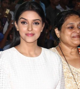 Asin in White Pencil Skirt at All Is Well Trailer Launch Event Photos