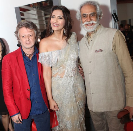 Rohit Bal, Sonam Kapoor and Sunil Sethi launched Style Loft Stored in Delhi