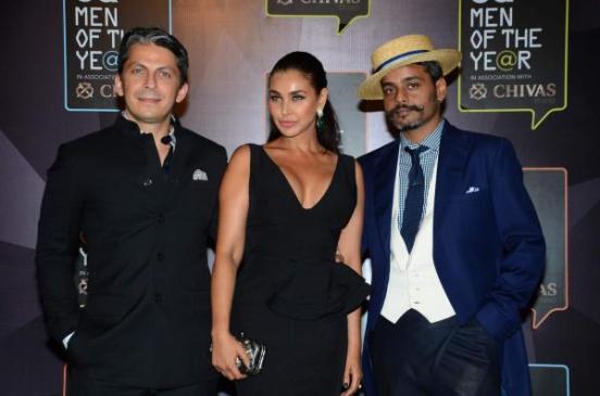 Lisa Ray in Evening Gown at GQ Men Of The Year Awards 2015