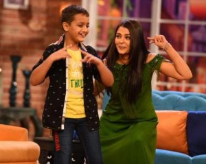 Aishwarya Rai in Comedy Night with Kapil for Jazbaa Promotions Photos