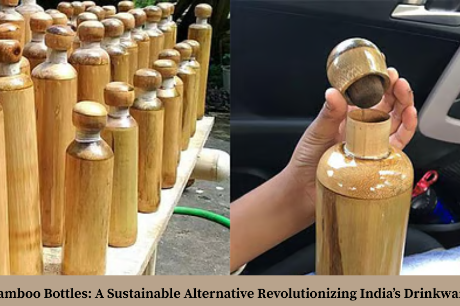 Bamboo Bottles: A Sustainable Alternative Revolutionizing India’s Drinkware