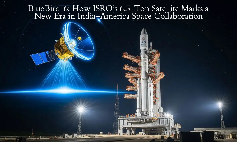 BlueBird-6: How ISRO’s 6.5-Ton Satellite Marks a New Era in India–America Space Collaboration