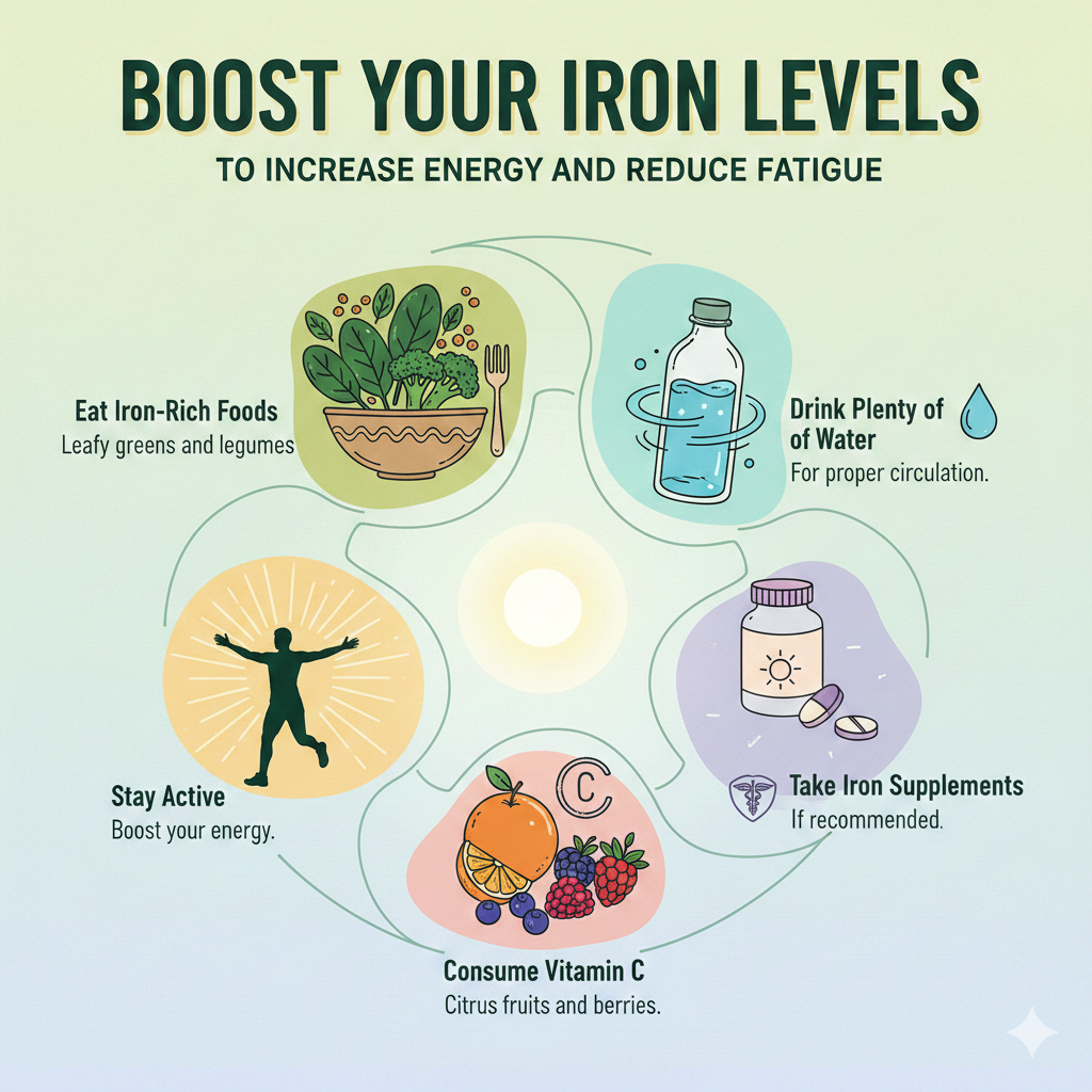 Boost Your Iron Levels Naturally Simple Daily Habits to Increase Energy and Reduce Fatigue
