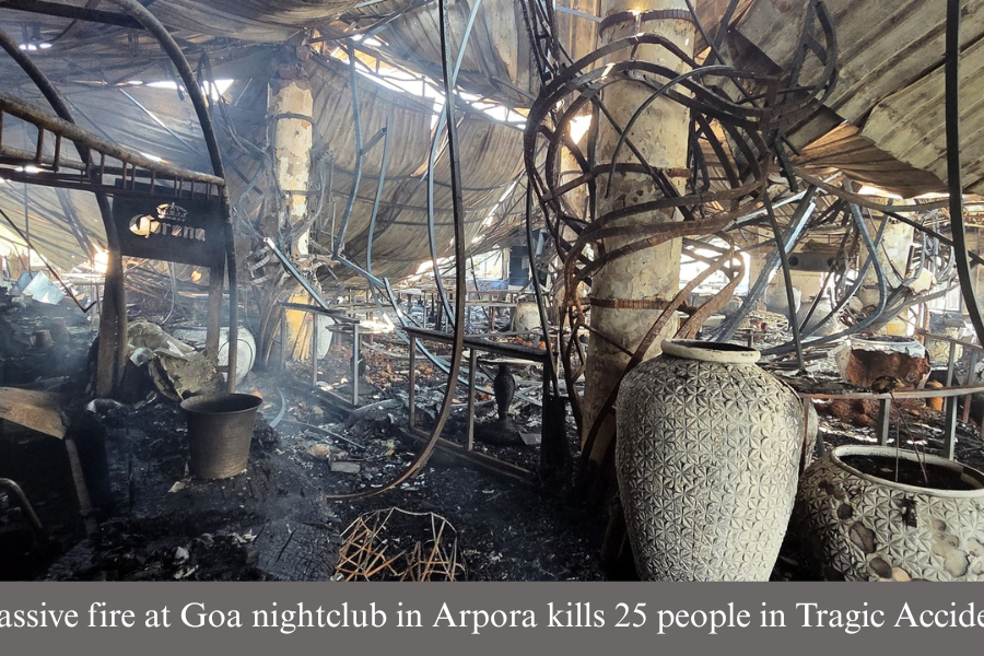Massive fire at Goa nightclub in Arpora kills 25 people in tragic accident
