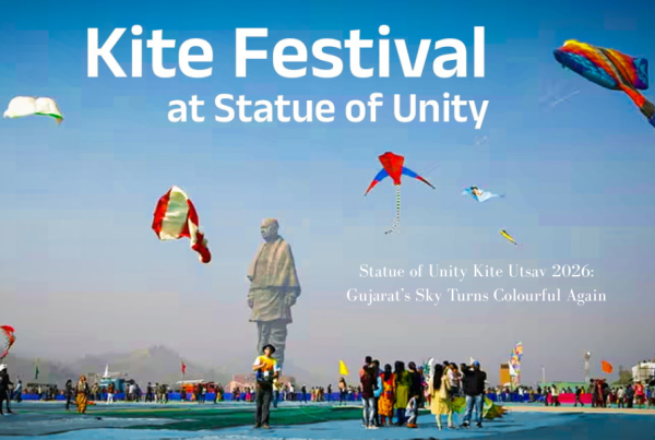 Statue of Unity Kite Utsav 2026 Gujarat’s Sky Turns Colourful Again