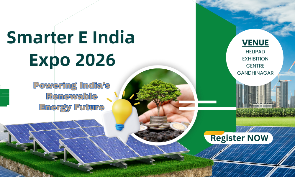The Smarter E India Expo 2026 at Helipad Exhibition Centre Gandhinagar Powering India’s Renewable Energy Future